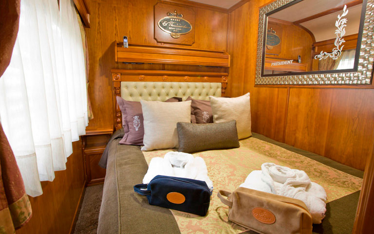 Luxury Train Travel Northern Spain 8 day El Transcantabrico Gran Lugo Cabin