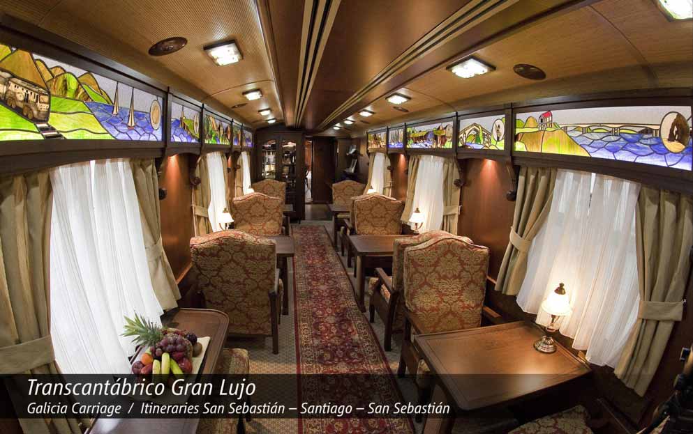 8 day El Transcantabrico Gran Lugo Carriage Galicia Luxury Train Tours Northern Spain